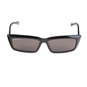 BALENCIAGA 57MM Rectangle Sunglasses